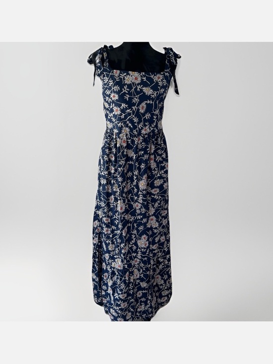 dip Dresses & Skirts - Dip royal blue floral tank maxi dress